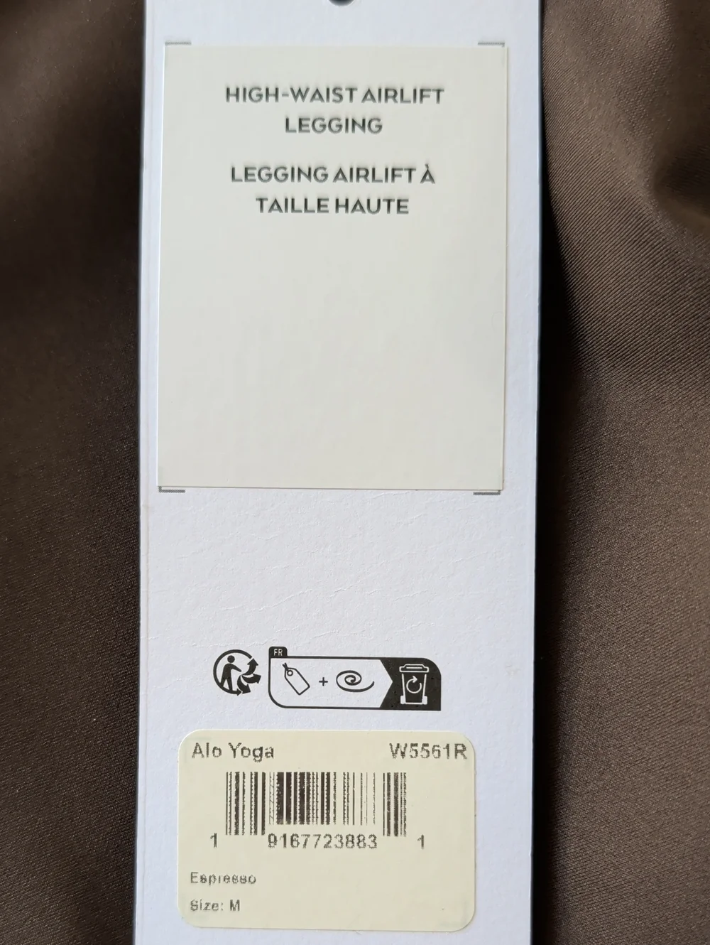 ALO Yoga High-Waist Airlift Leggings Espresso NWT
